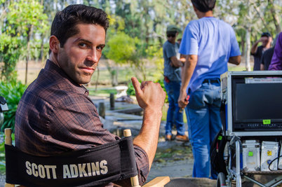 Scott Adkins on set of Ninja II Scott Adkins on set of Ninja II